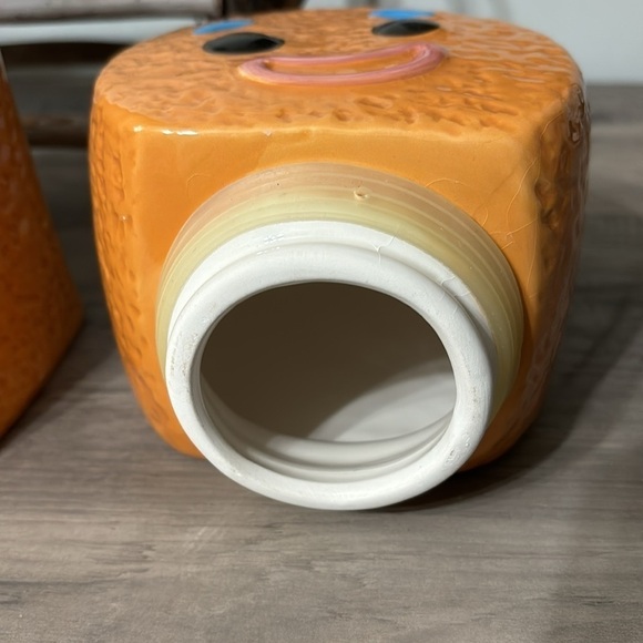 VINTAGE PRE OWNED GINGERBREAD MAN COOKIE JAR 9.5" TALL SHREK GINGERBREAD MAN - Picture 8 of 15